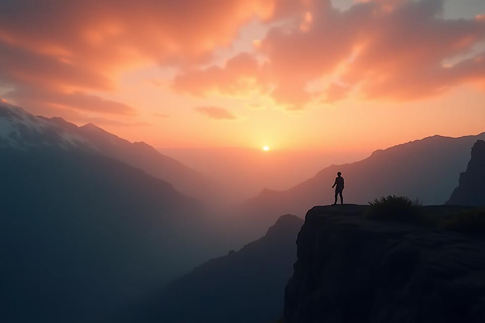 Escena cinematográfica dramática con enfoque selectivo